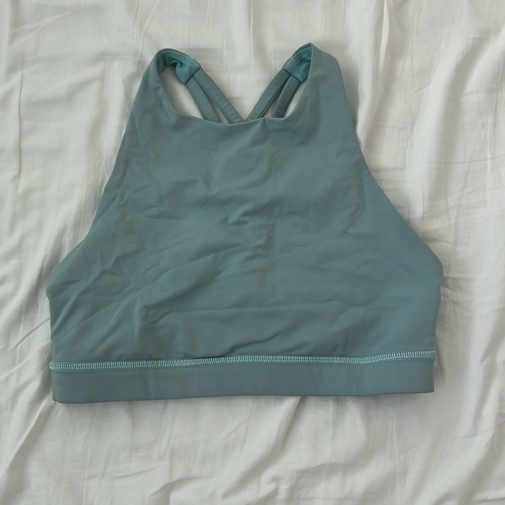 Lululemon blue sports bra